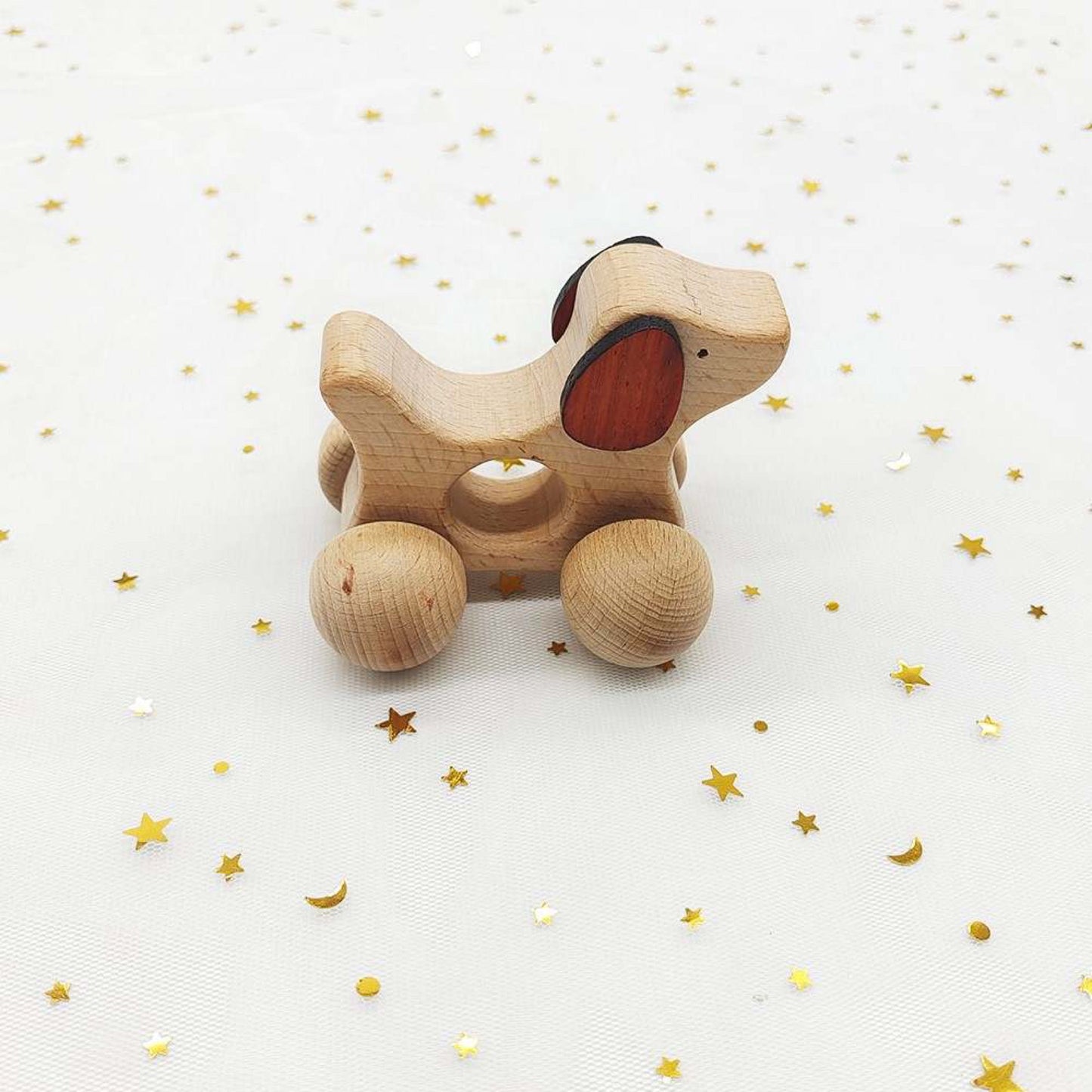 Wooden Puppy Dog Toy