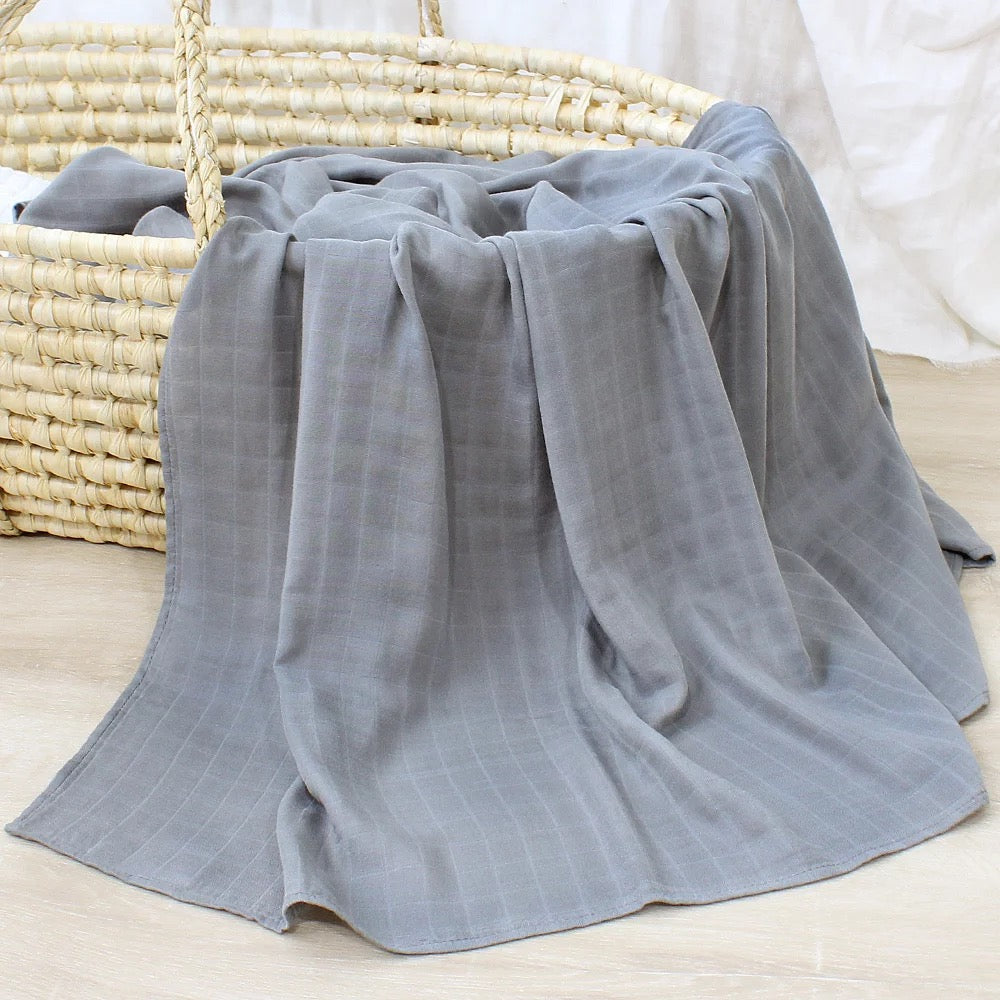 100% Organic Cotton Muslin Wrap