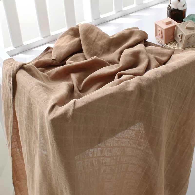 100% Organic Cotton Muslin Wrap