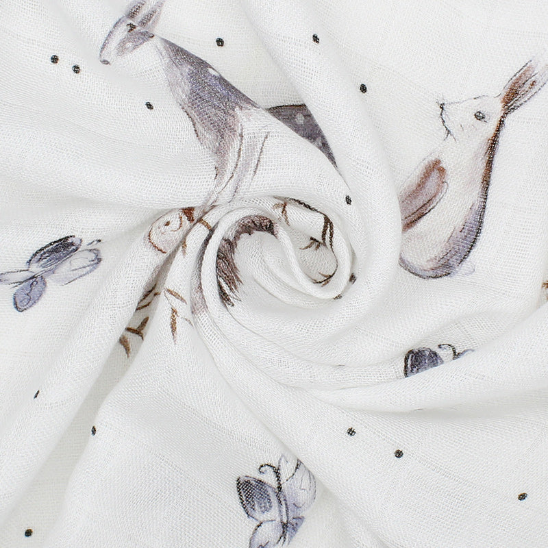 Woodland Muslin Wrap