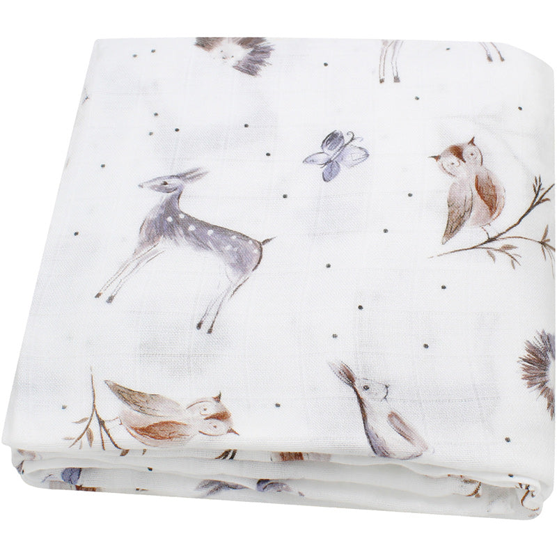 Woodland Muslin Wrap